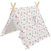 Speeltent voor kinderen met twee deuren en een raam 108x105x117 cm wit...