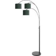 Moderne Vloerlamp Polaris Groen 3-lichts