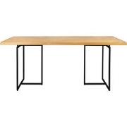 Dutchbone Class Eettafel Rond 180X90 cm Eikenhout