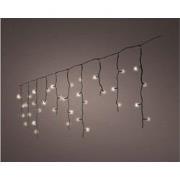 Led icicle lights twinkle 490 led klassiek warm