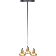 Beliani CASTALY - Hanglamp-Messing-IJzer