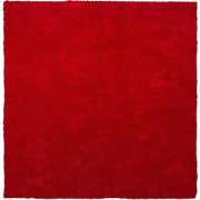 Beliani DEMRE - Hoogpolig-Rood-Polyester