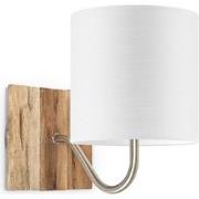 wandlamp drift bling Ø 16 cm - wit