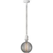 Home sweet home hanglamp Leonardo wit Spiral g180 - smoke