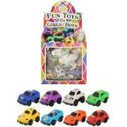 48 Stuks - Pull Back Sport Auto's - In Traktatiebox - Uitdeelcadeautje...