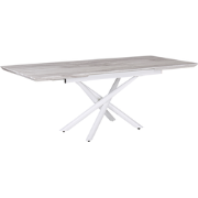 Beliani MOIRA - Eettafel-Wit-MDF