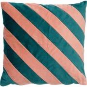 Dutch Decor PEBBE - Sierkussen velvet 45x45 cm -  sagebrush green - gr...