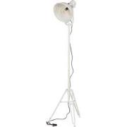 BePureHome Spotlight Staande Vloerlamp - Metaal - Wit - 167x54x45