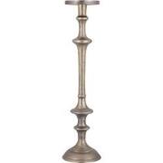 PTMD Yourney Brass Casted Alu Candleholder Round High