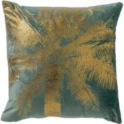 Dutch Decor LEVAN - Kussenhoes 45x45 cm - gouden opdruk - Sagebrush Gr...