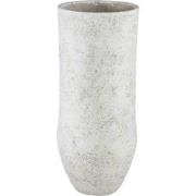 PTMD Dorin White Cement Minimal High Round Pot XL