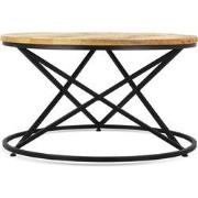 Benoa Arkansas Wooden iron Coffee Table 70 cm