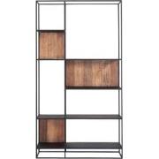 DTP Home TV wall element bookrack Cosmo large, open racks,220x120x40 c...