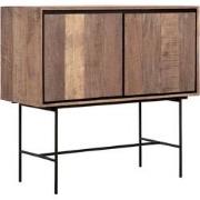 DTP Home Dresser Metropole small, 2 doors,95x100x45 cm, recycled teakw...