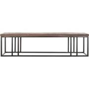 DTP Home Coffee table Timber rectangular,35x140x40 cm, mixed wood