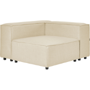 Beliani APRICA - Module Element-Beige-Linnen