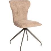 PTMD Vetus Grey dining chair legacy 18 steel grey legs