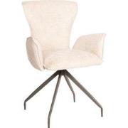 PTMD Vetus Cream Dining Chair With Arms Legacy 15 Dove