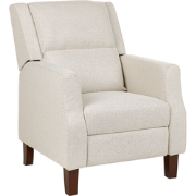 Beliani EGERSUND - TV-fauteuil-Beige-Polyester