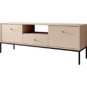 Meubella TV-Meubel Moreno - Beige - 154 cm