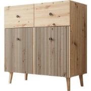 Meubella Dressoir Bali - Eiken - 90 cm