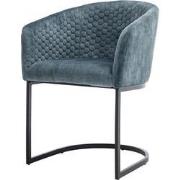 Tower living Pellaro armchair - fabric Adore 31 Grey blue