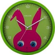 Wall Clock Peekaboo Ladybug