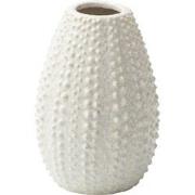 Decoratieve witte keramische vaas H23