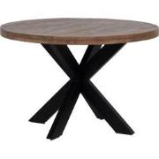 Eettafel Rond 120cm  Mangohout - Barn - Giga Meubel