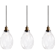 Beliani COOSA - Hanglamp-Transparant-Glas