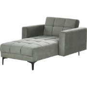 Beliani ALNES - Chaise longue-Groen-Polyester