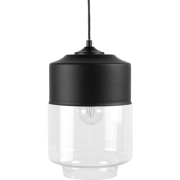 Beliani JURUA - Hanglamp-Zwart-Glas