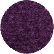 Tapijtenloods Pearl Soft Rond Hoogpolig Vloerkleed Paars / Lila- 200 C...