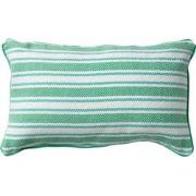 Dutch Decor STRIPES - Kussenhoes katoen 30x50 cm - Emerald - groen - s...