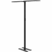 Beliani SCULPTOR - Staande lamp-Zwart-Aluminium