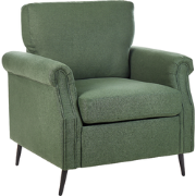 Beliani VIETAS - Fauteuil-Groen-Polyester