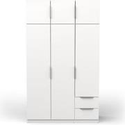 Kast 6 deuren en 2 laden Ghost - L119,4 cm