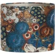 Lampenkap ovaal Bloom - Blauw - 30x15x25cm