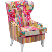 Beliani MOLDE - Fauteuil-Multicolor-Polyester