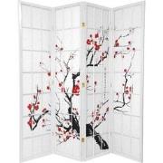 Fine Asianliving Japans Kamerscherm L180xH180cm 4 Panelen Shoji