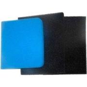 Filtermatten Filtramax 12500 1 x blauw 2 x zwart H4 x 40 x 30,0/32,5 c...