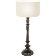 Anne Lighting tafellamp Bois - zwart - hout - 30 cm - E27 fitting - 37...