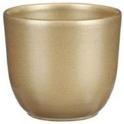 Tusca pot rond goud - h9xd10cm