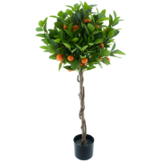 Orange tree Sevilla in pot orange 90 cm kunstbloem