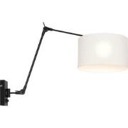 Steinhauer wandlamp Prestige chic - zwart - metaal - 8118ZW