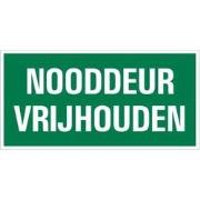 Pick veiligweg nooddeur vrijlaten