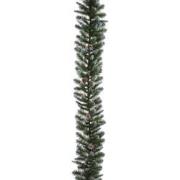 Empress garland groen frosted led 96L TIPS 210 l270xd33cm kerst