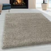 Tapijtenloods Monaco Soft Shaggy Hoogpolig Vloerkleed Beige- 300x400 C...