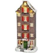 Canal house facade battery operated l12,5xb8,5xh28,5cm