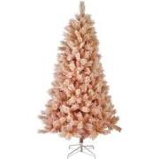 Paris fir snowy d130h210 cm roze kerst